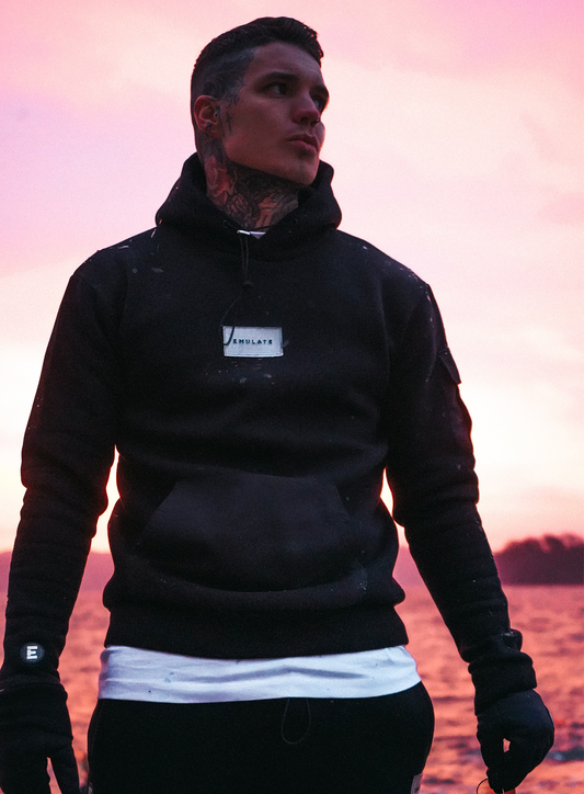 Utility Hoodie - Black